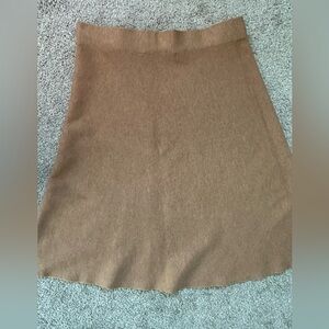 Liz Claiborne Knit Pull on A-line Knit Skirt Size Large Petite